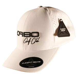 Gorra de Golf Cabo Golf Club Flexfit Delta – Blanca